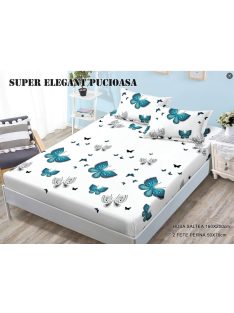 Husa cu elastic 3 piese 160x200 - Cod N-105