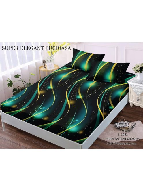 Husa cu elastic 3 piese 180x200 - Cod L-1041