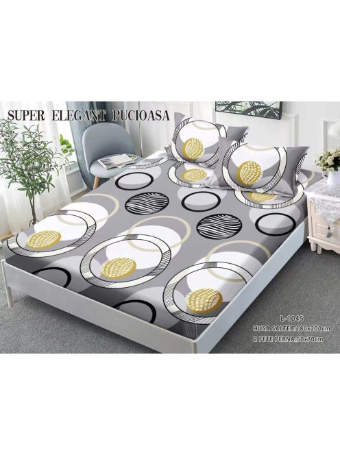 Husa cu elastic 3 piese 180x200 - Cod L-1045