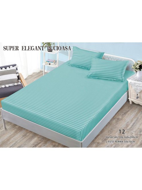 Husa saltea cu elastic 3 piese, 160x200 - Cod Saltea12