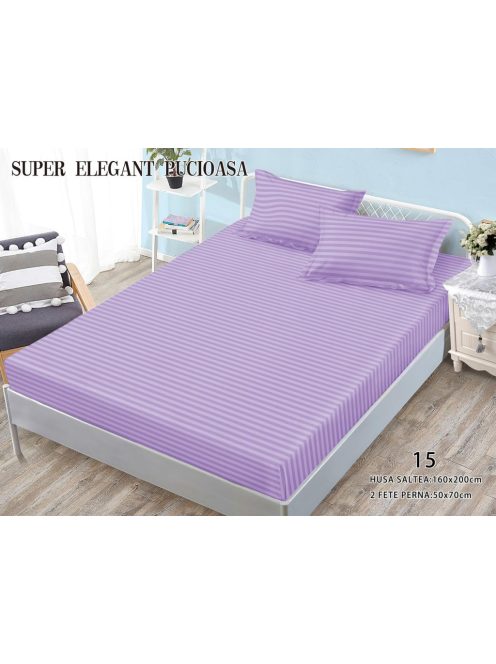 Husa saltea cu elastic 3 piese, 160x200 - Cod Saltea15