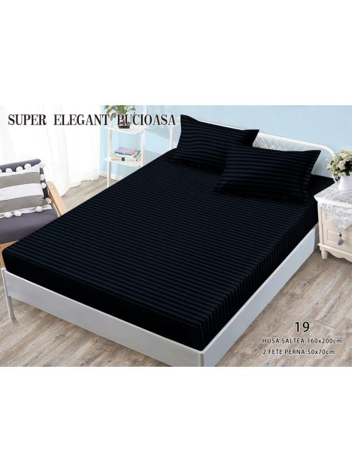 Husa saltea cu elastic 3 piese, 160x200 - Cod Saltea19