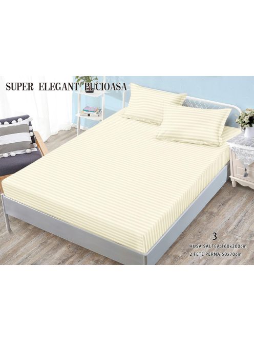 Husa saltea cu elastic 3 piese, 160x200 - Cod Saltea3