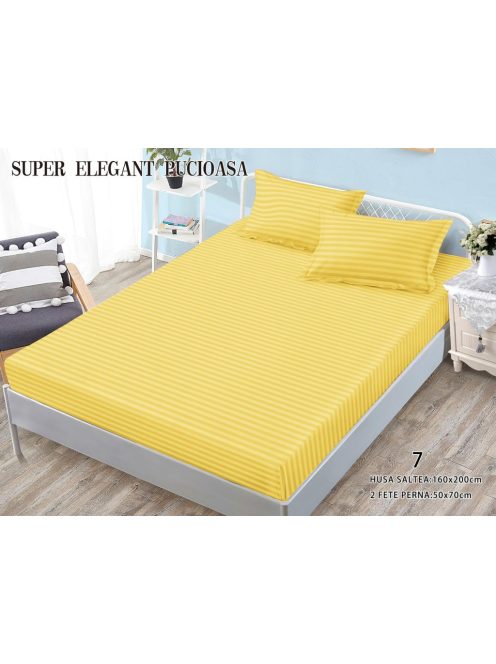 Husa saltea cu elastic 3 piese, 160x200 - Cod Saltea7