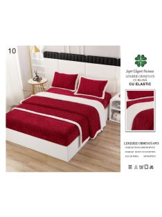   Lenjerie croșetată cu blană cu elastic 4 piese - Cod Cros10