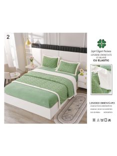   Lenjerie croșetată cu blană cu elastic 4 piese - Cod Cros2
