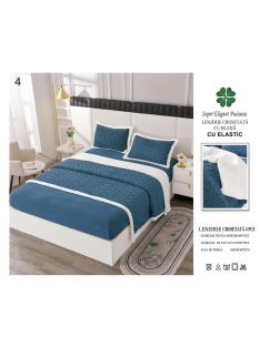   Lenjerie croșetată cu blană cu elastic 4 piese - Cod Cros4