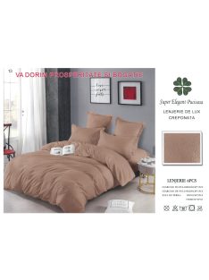 Lenjerie de lux creponata 6 piese - Cod Crep 13