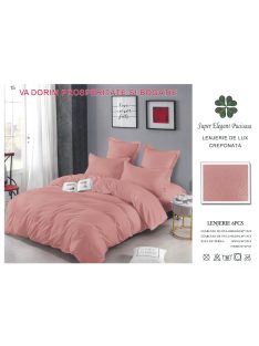 Lenjerie de lux creponata 6 piese - Cod Crep 15