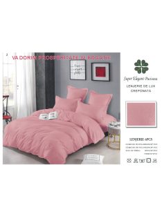 Lenjerie de lux creponata 6 piese - Cod Crep 2