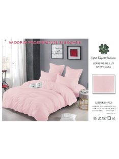 Lenjerie de lux creponata 6 piese - Cod Crep 4