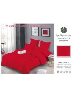 Lenjerie de lux creponata 6 piese - Cod Crep 6