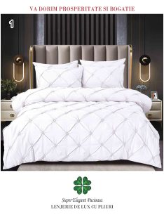 Lenjerie de lux cu pliuri 6 piese - Cod Pliuri 1