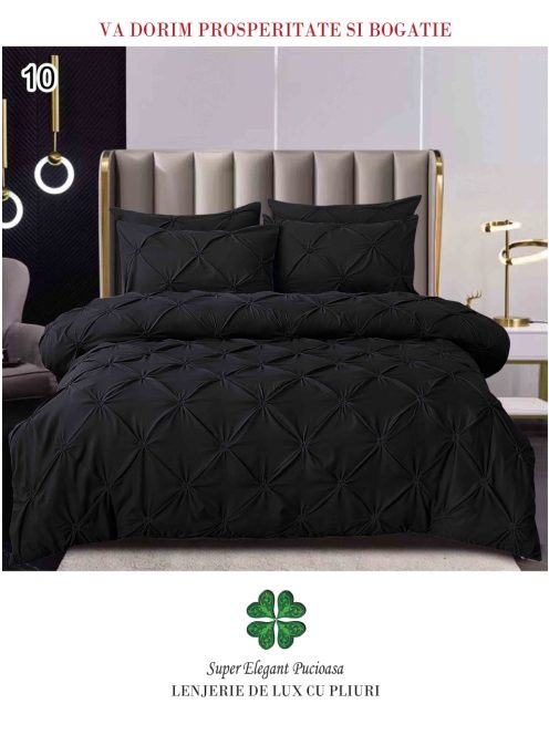 Lenjerie de lux cu pliuri 6 piese - Cod Pliuri 10