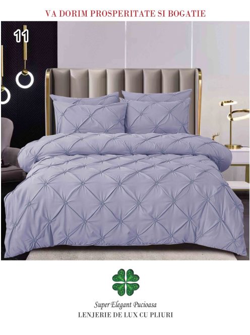 Lenjerie de lux cu pliuri 6 piese - Cod Pliuri 11