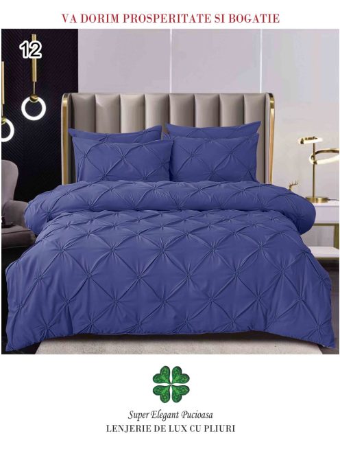 Lenjerie de lux cu pliuri 6 piese - Cod Pliuri 12