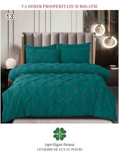 Lenjerie de lux cu pliuri 6 piese - Cod Pliuri 13