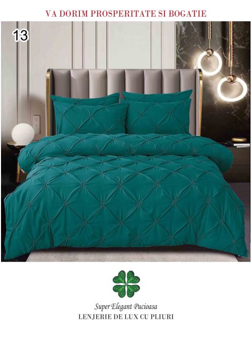 Lenjerie de lux cu pliuri 6 piese - Cod Pliuri 13
