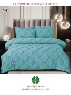 Lenjerie de lux cu pliuri 6 piese - Cod Pliuri 14