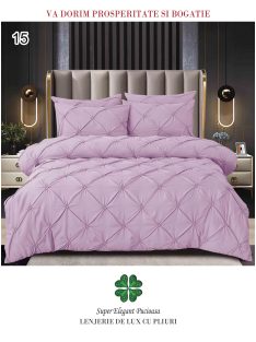 Lenjerie de lux cu pliuri 6 piese - Cod Pliuri 15