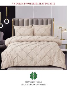 Lenjerie de lux cu pliuri 6 piese - Cod Pliuri 21