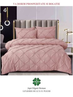 Lenjerie de lux cu pliuri 6 piese - Cod Pliuri 4
