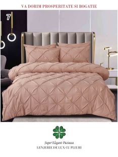 Lenjerie de lux cu pliuri 6 piese - Cod Pliuri 7