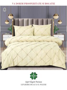 Lenjerie de lux cu pliuri 6 piese - Cod Pliuri 8