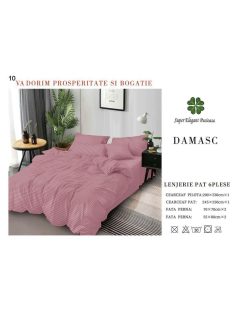 Lenjerie de lux damasc 6 piese - Cod DA-10