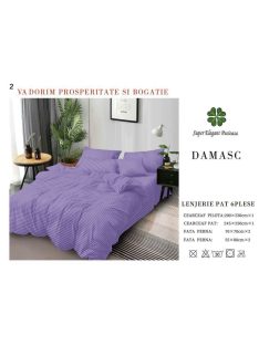 Lenjerie de lux damasc 6 piese - Cod DA-2