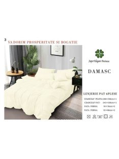 Lenjerie de lux damasc 6 piese - Cod DA-3
