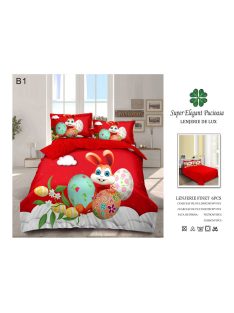 Lenjerie de pat de Paște 6 piese - Cod B1
