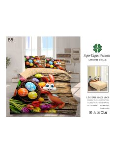 Lenjerie de pat de Paște 6 piese - Cod B5