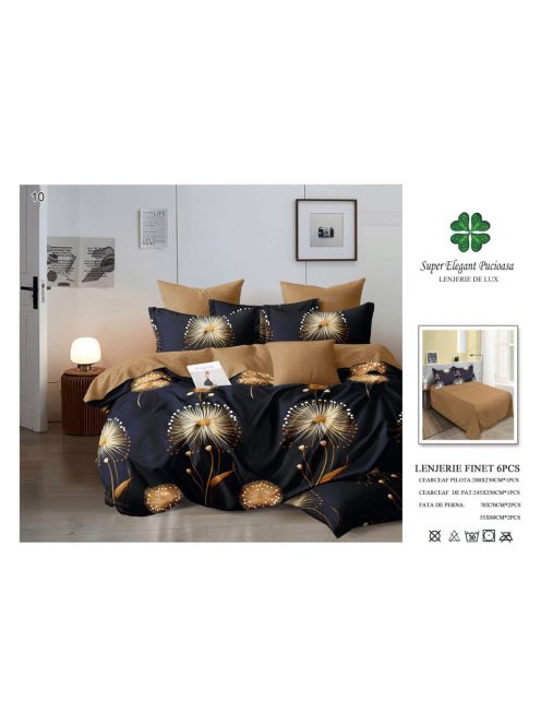 Lenjerie de pat finet 6 piese - Cod 10