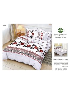 Lenjerie de pat finet 6 piese - Cod 1025