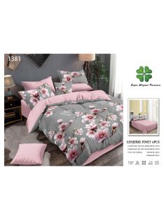 Lenjerie de pat finet 6 piese - Cod 1381