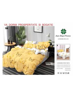 Lenjerie de pat finet 6 piese - Cod 734