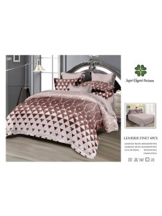 Lenjerie de pat finet 6 piese - Cod 951