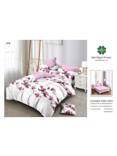 Lenjerie de pat finet cu elastic 6 piese - Cod A370