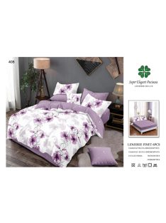 Lenjerie de pat finet cu elastic 6 piese - Cod A408