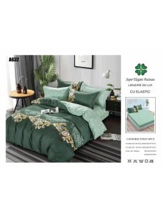 Lenjerie de pat finet cu elastic 6 piese - Cod A632